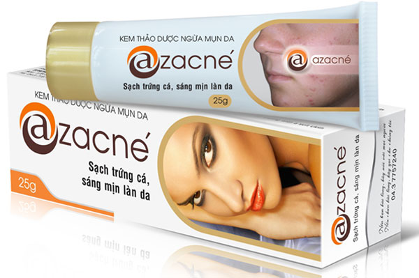 Azacné – Kem trị mụn có nguồn gốc thảo dược